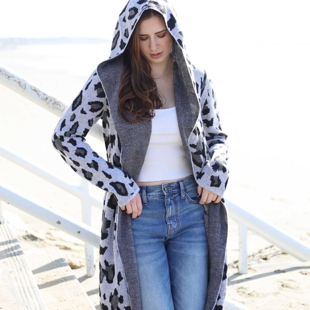 Alicia Adams Aloaca PANTERA CARDIGAN light gray Small
